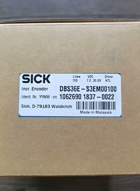 全新原装正品 SICK西克 DBS36E-S3EM00100