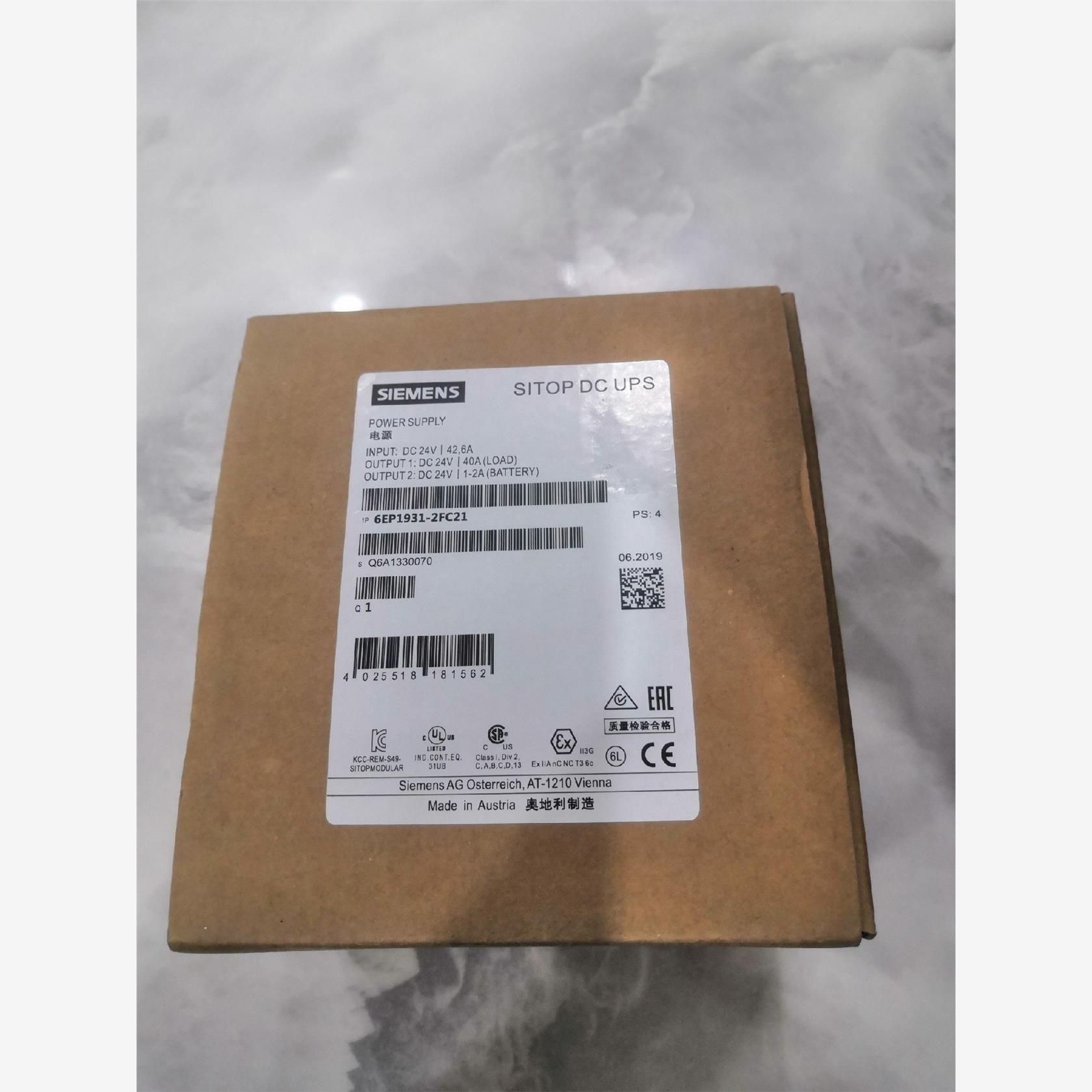 西门子电源模块 6EP1931-2FC21,实图拍摄现货一台议价