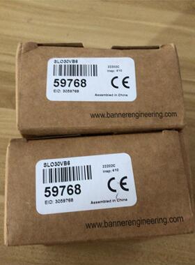正品SLO30VB6美国邦纳BANNER光电传感器SL030