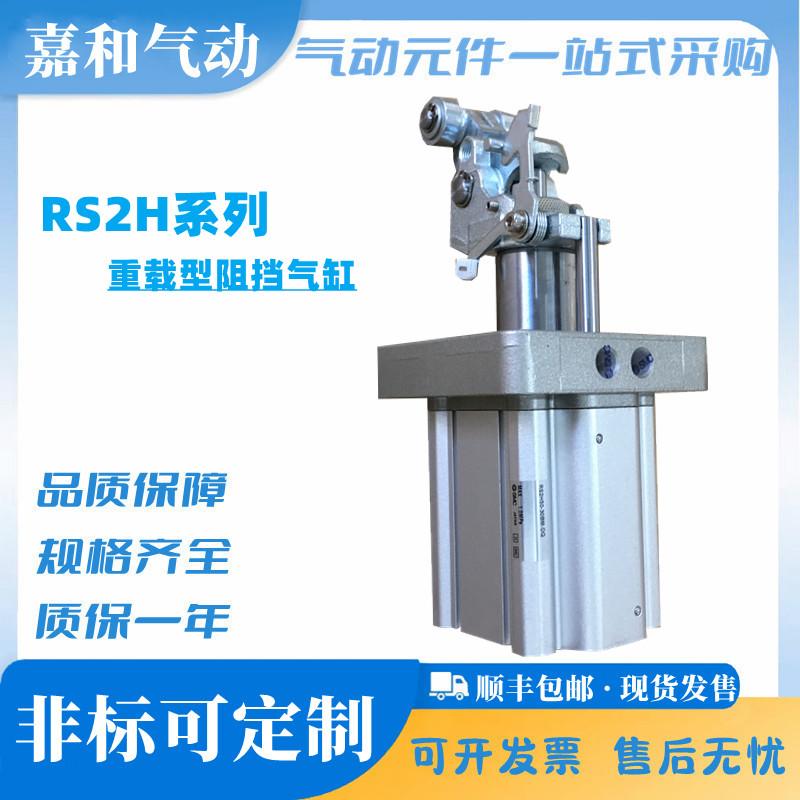 RSH重载型止动气缸RSH20-15D-20D RSH32-15D-20DL L M-Z73