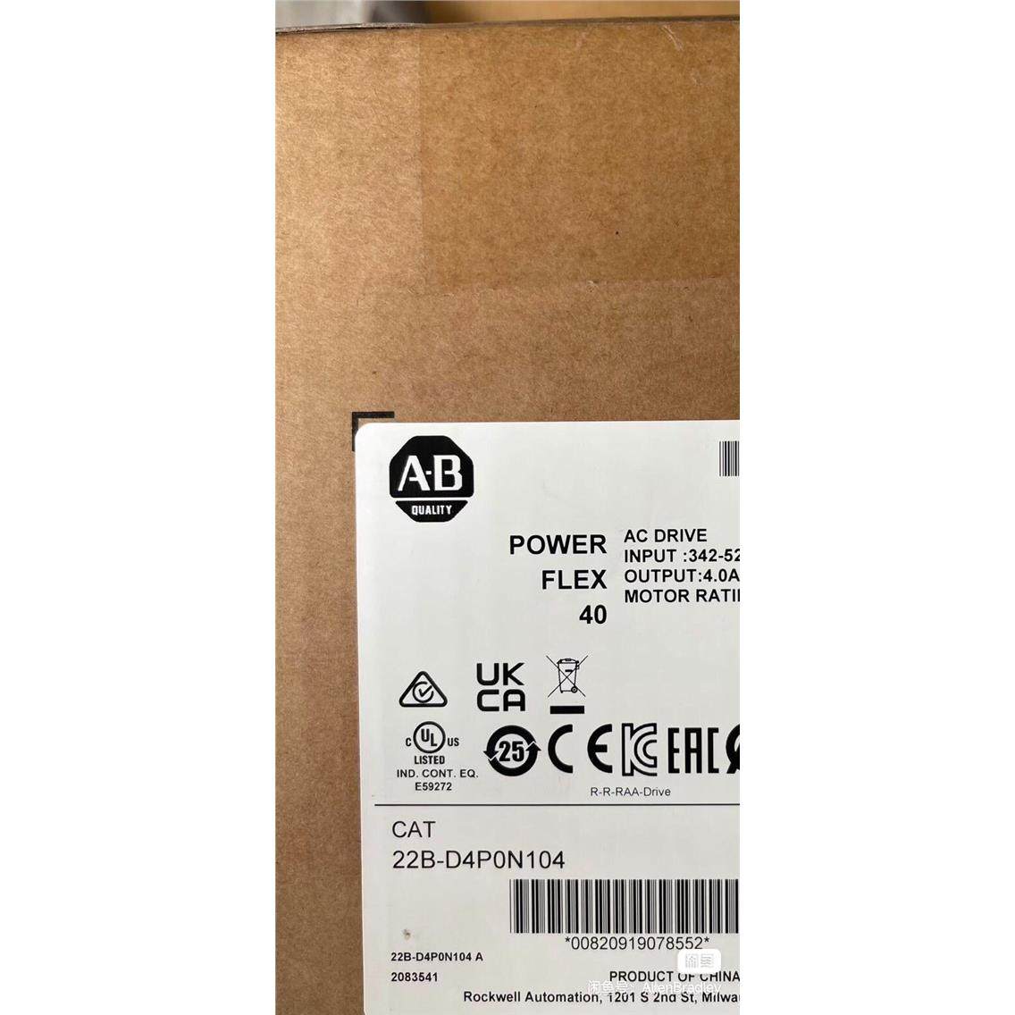 22B-D4P0N1变频器全新