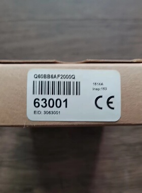 全新原装正品 邦纳 Q60BB6AF2000Q 传感器，实物