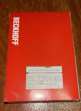 倍福模块 EL7201-9014 原装正品 包装齐全 链接实