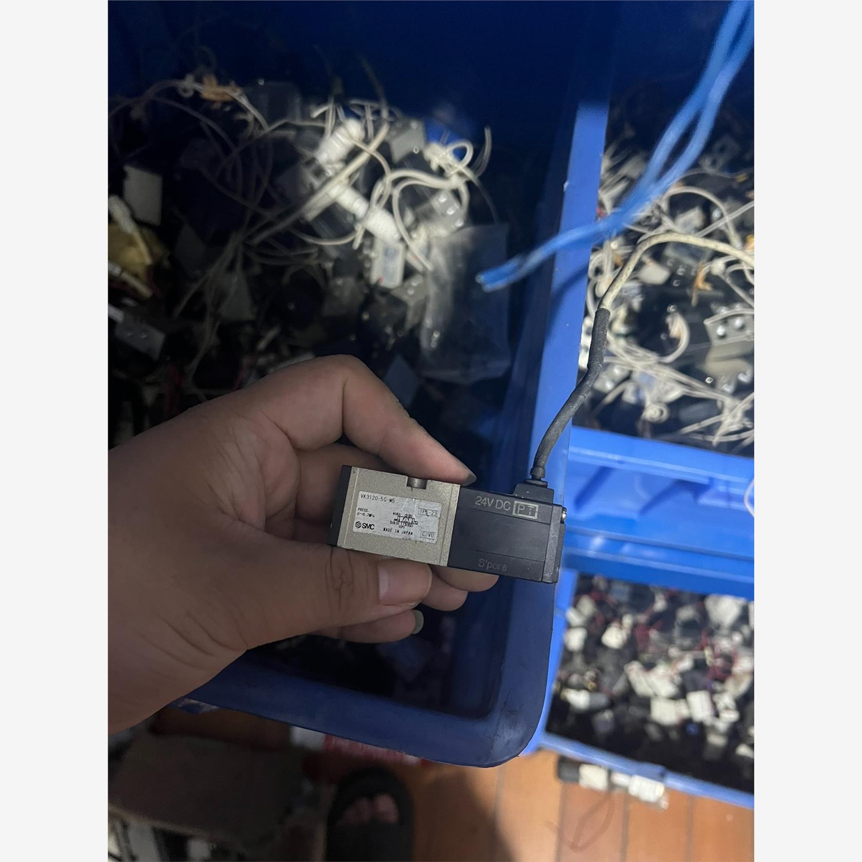 日本SMC电磁阀全新现货拆机型号VK3120-5G-M5大量现货