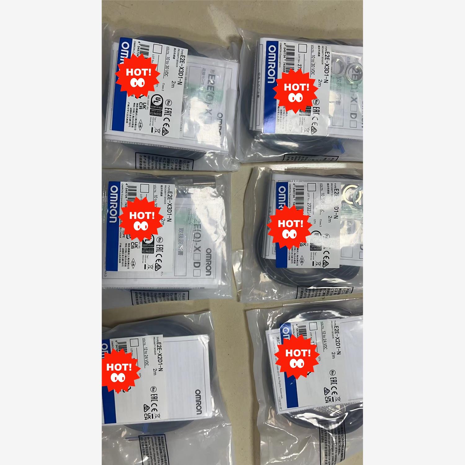 全新库存现货正品传感器E2E-X3D1-N