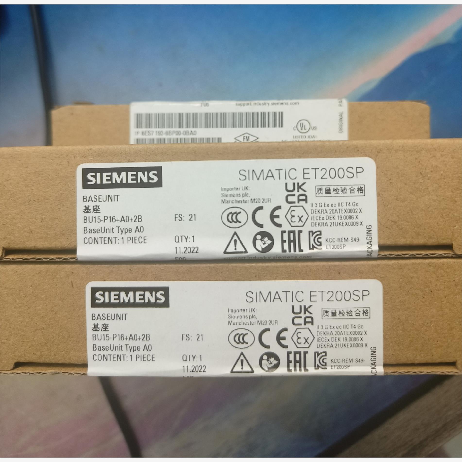 西门子6ES7 193-6BP00-0BA0，全新库存现货正品未议价