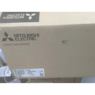 全新三菱变频器FR–E720–3.7K,外壳给万恶的快递摔坏