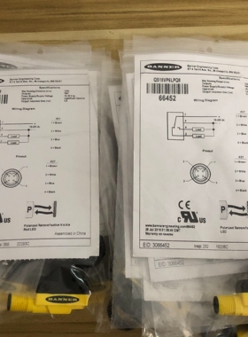 全新包装美国邦纳QS18VO6LOQ8货号66452实物拍摄