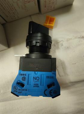 日本原装进口IDEC和泉选择开关，型号为HW1S-2T11。