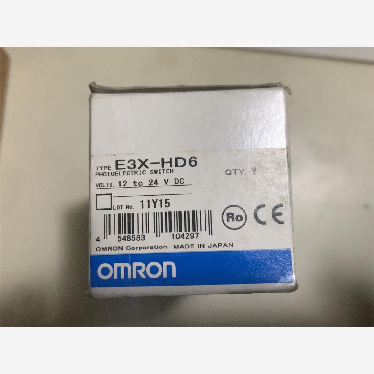 全新库存现货OMRON光纤放大器E3X-HD6正品保证议价