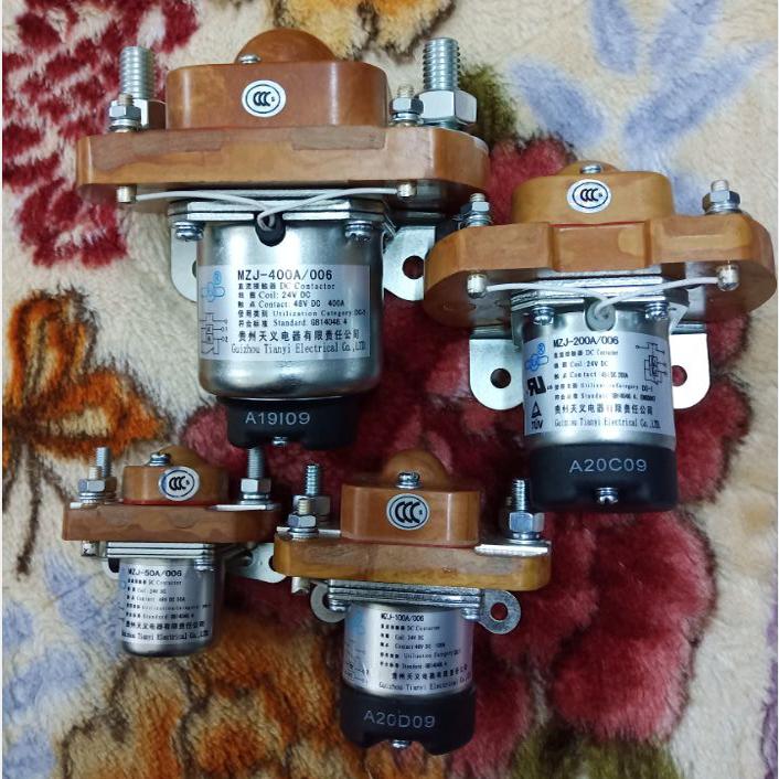 贵州天义直流接触器MZJ-400A200A100A50A MZJ-600A JCC200 JCC400