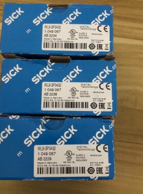 全新包装德国SICK西克WL9-3P3432订货号10490议价