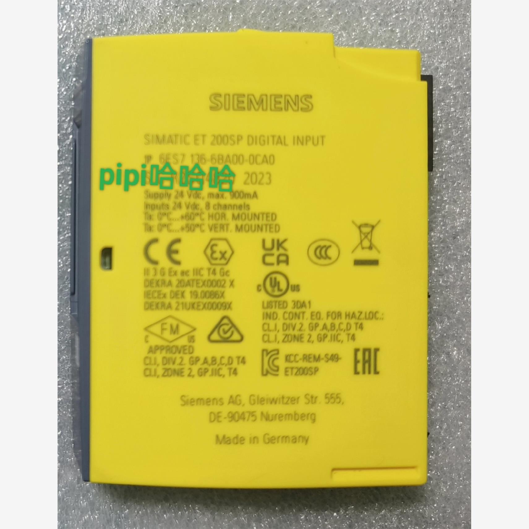 西门子6ES7 136-6BA00-0CA0，全新现货拆机，实物议价