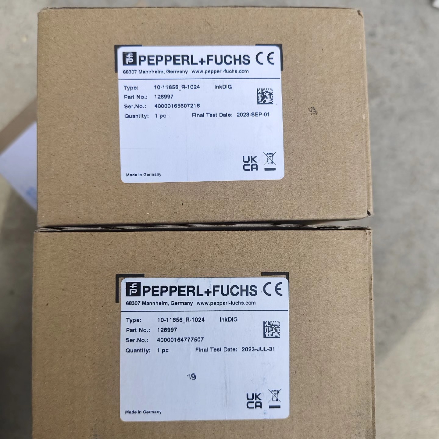 倍加福传感器10-10656-R1024，126997全新原议价