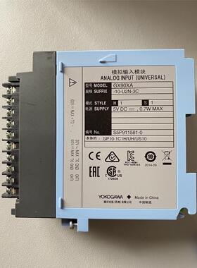 横河 输入模块 GX90XA-10-U2N-3C 实物图 无