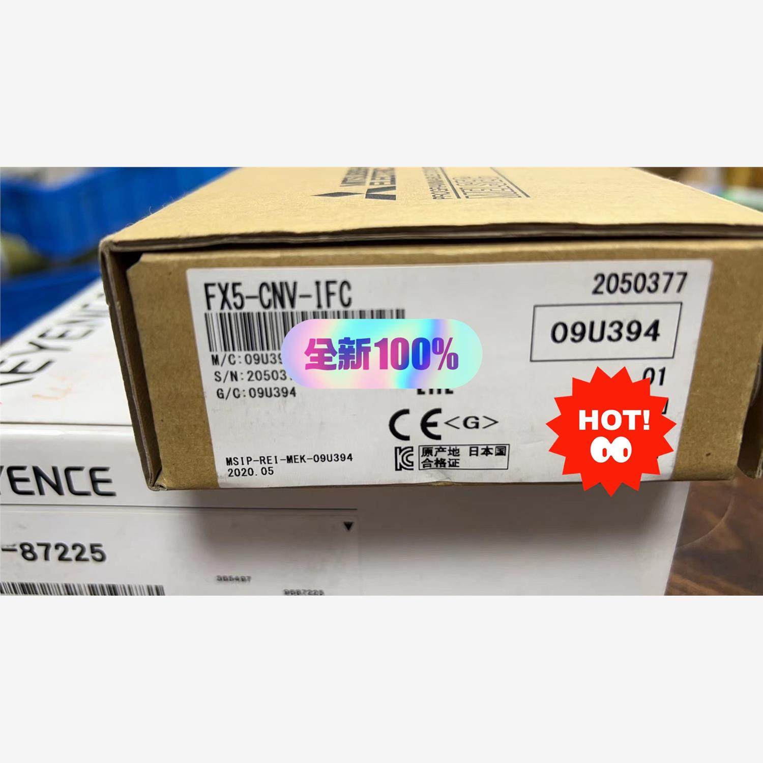 三菱FX5UC连接器转换模块 FX5-CNV-IFC 库存现货进