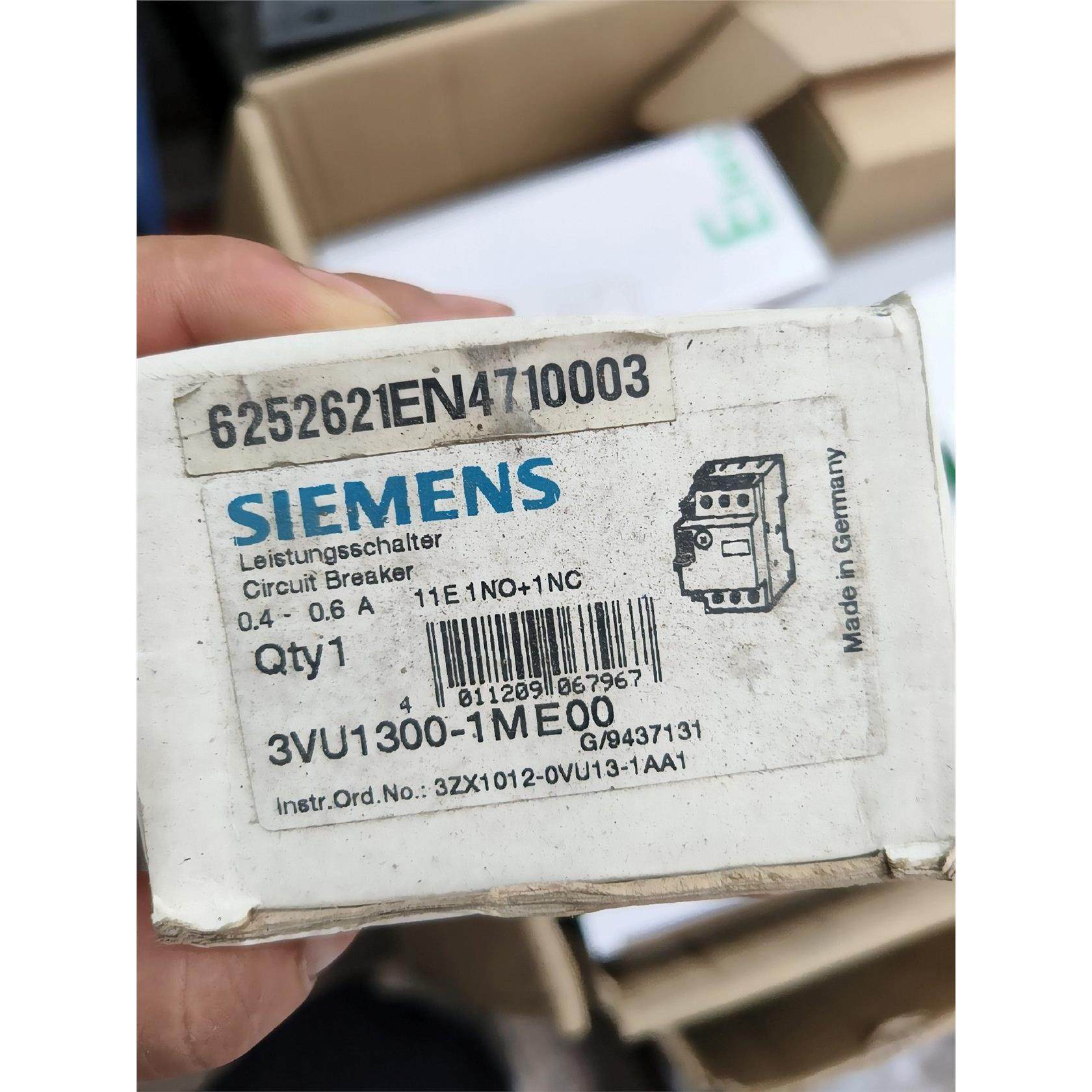 西门子3VU1300-1ME马达保