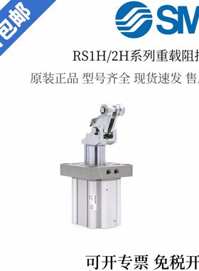 SMC库存现货正品RS2H63-30DM DL BL BM TL TM-DQ DP DR重载型止动