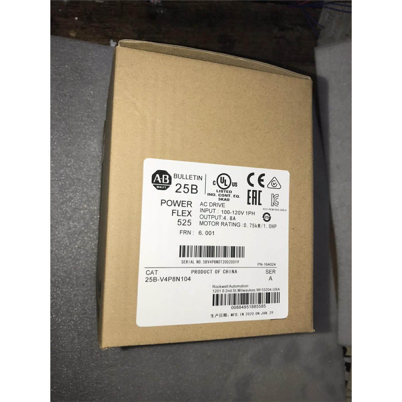 AB变频器25B-A4P8N/04b-