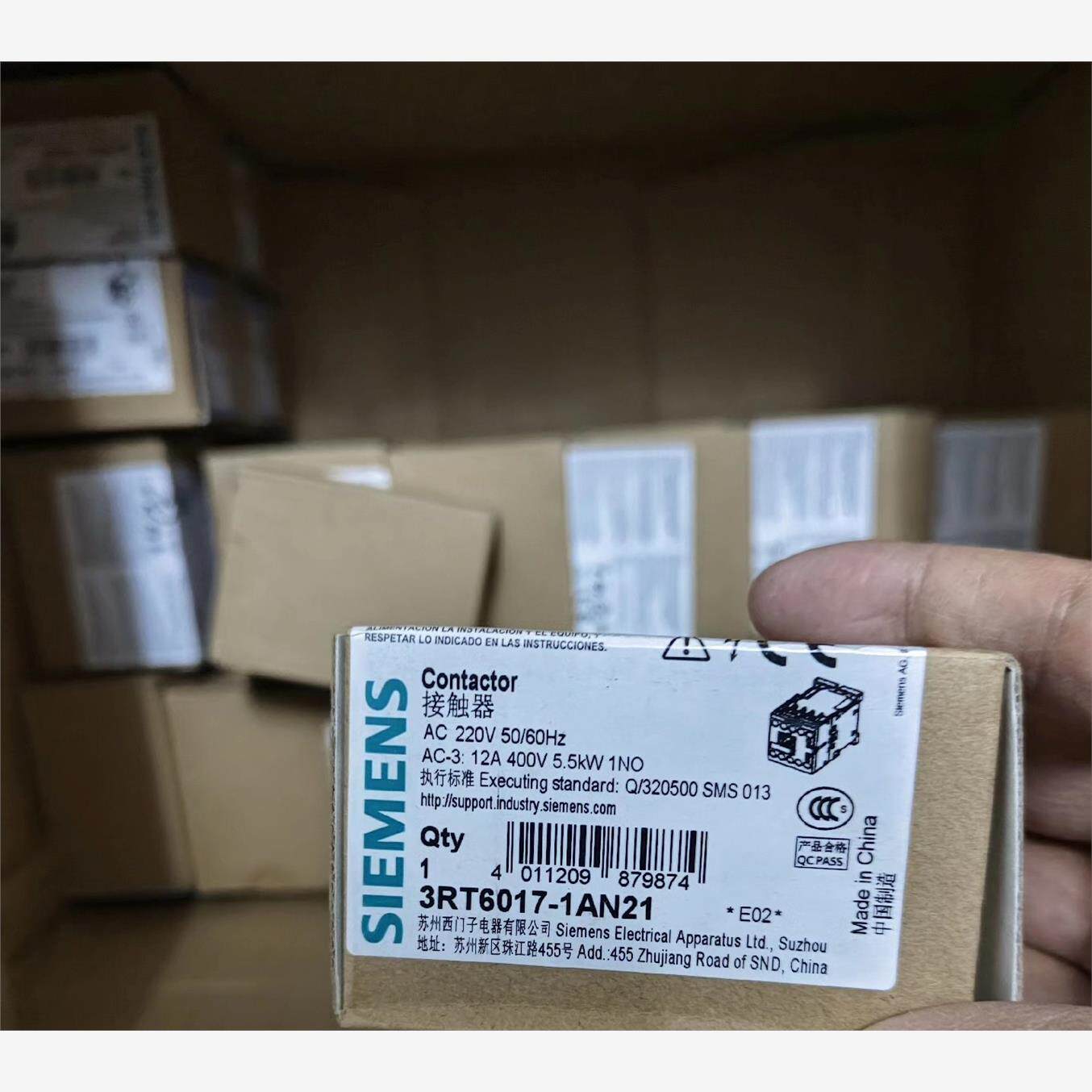 西门子接触器6RT6017-1AN21，全新库存现货库存现货正品，数议价