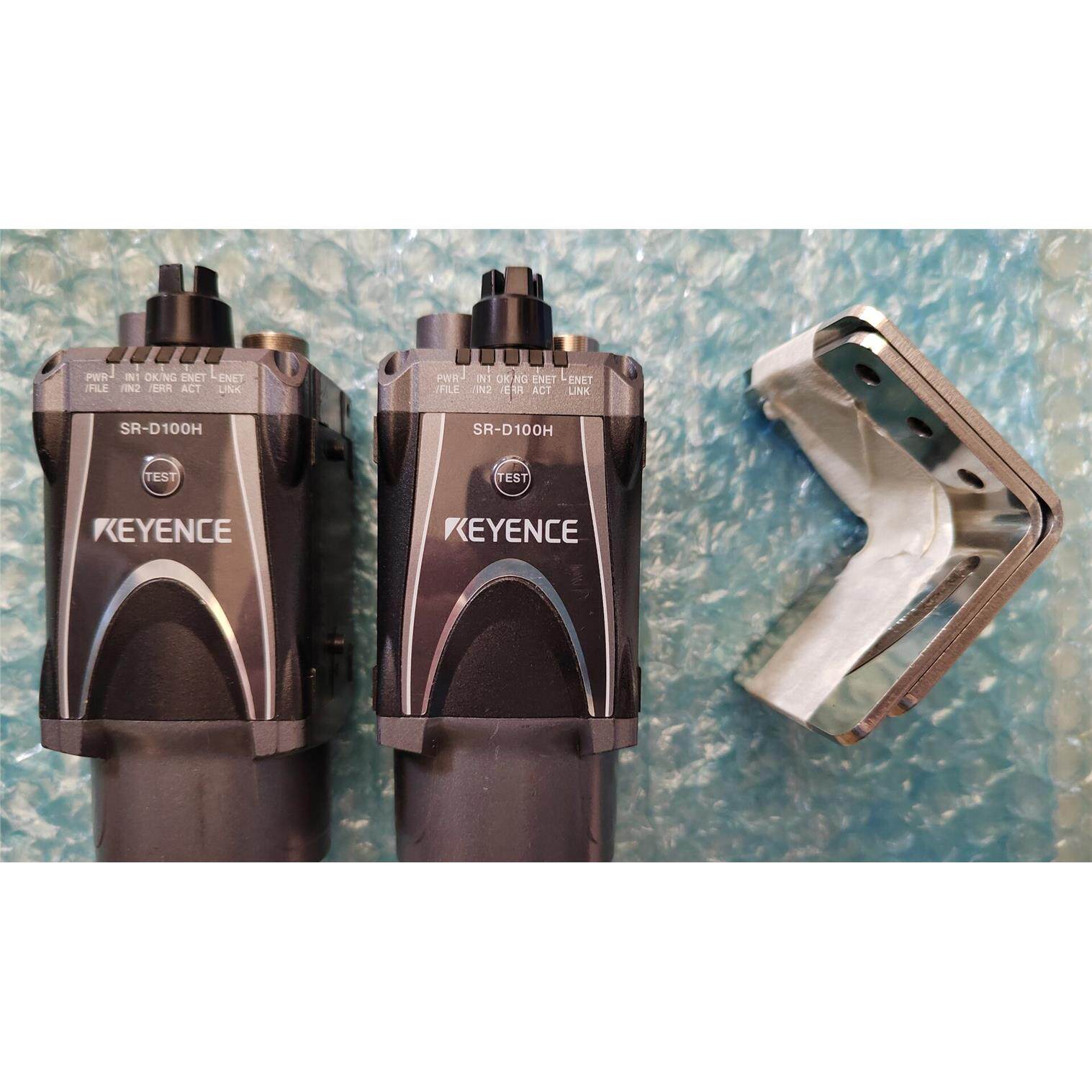 基恩士传感器SR-D100H，拆机件，功能包好，带支架，无其