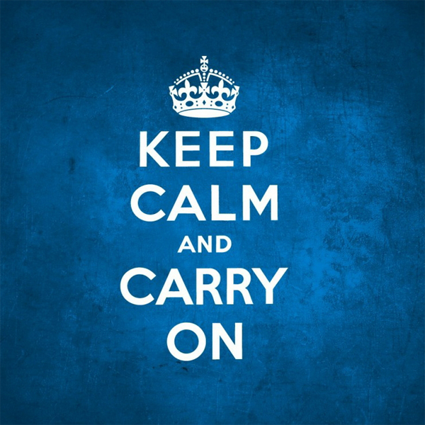 公司工作室教室励志激励标语贴纸 keep calm and carry on墙贴纸