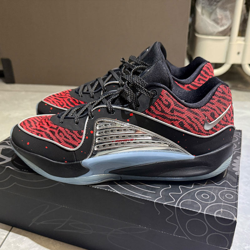 Nike耐克KD16篮球鞋男低帮减震气垫实战球鞋全明星缓震DV2916-004