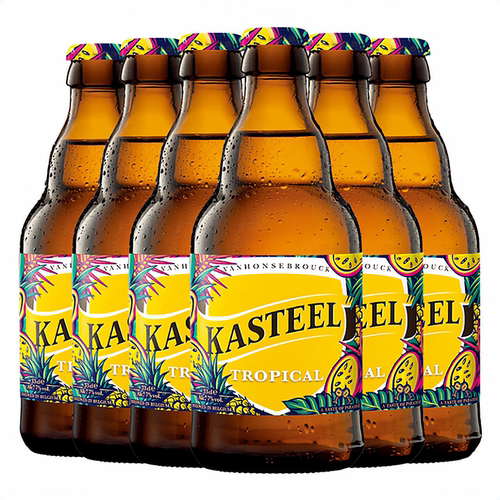 卡迪特kasteel热带水果啤酒330mlx6瓶 比利时进口精酿 高原麦浓度