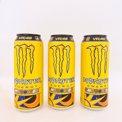 Monster魔爪医生VR46特别版500mlx4罐 欧洲进口 运动能量功能饮料