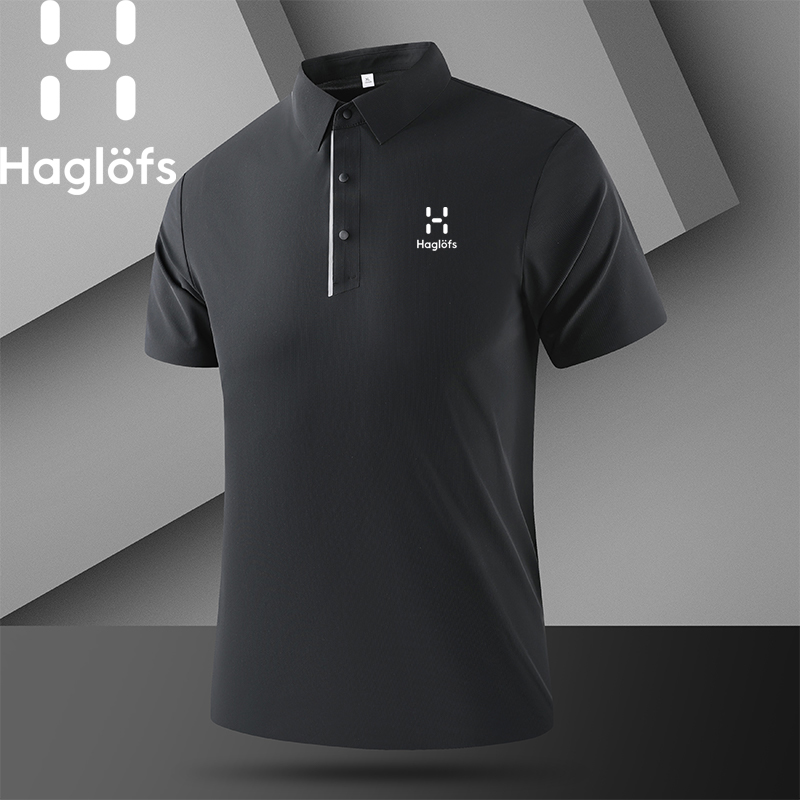 HAGLOFS火柴棍男短袖冰丝POLO衫
