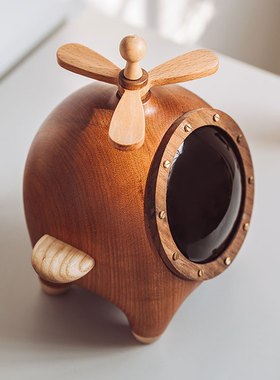 原上城小五的飞机客厅摆件创意书房玄关可爱家居桌面北欧首饰收纳