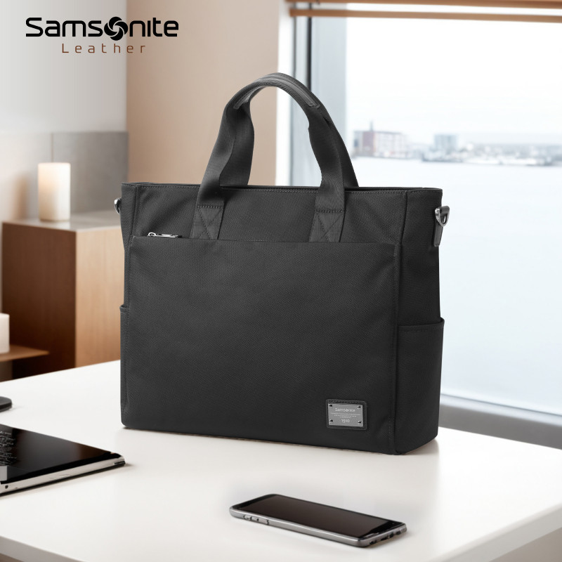 新年礼物 新秀丽男士公文包尼龙商务通勤包轻便大容量手提包男TN6,箱包皮具/热销女包/男包,男士包袋,淘宝优惠券,粉丝福利购,淘宝优惠卷