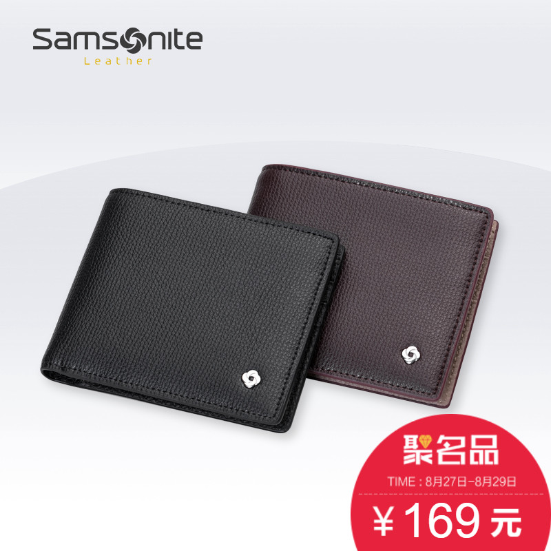 SamsoniteÐÂÐãÀöÇàÄêÄÐÊ¿ÐÝÏÐţƤǮ¼Ð ºá¿îÉÌÎñÇ®°ü±¡ÄÐÆ¤¼Ð
