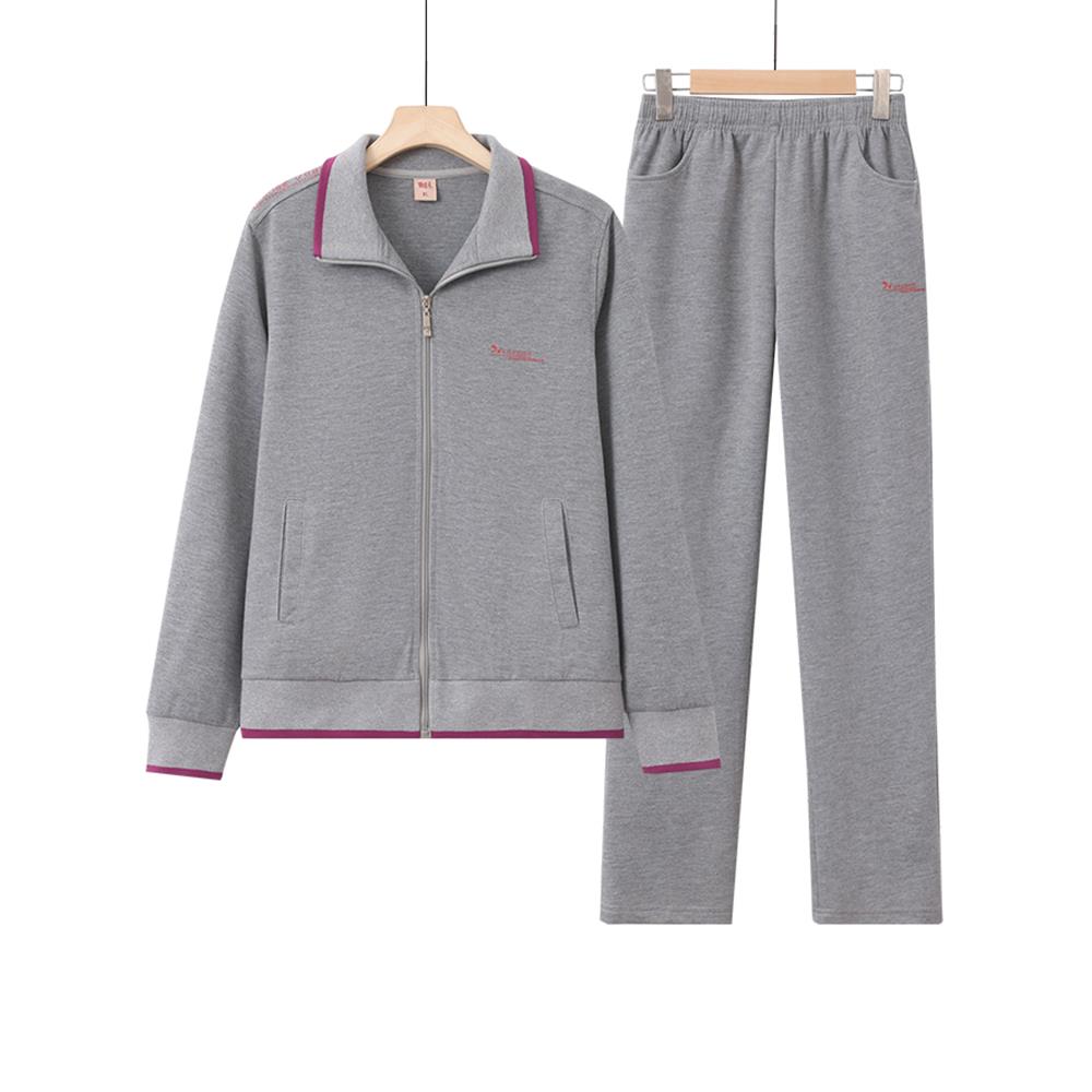 妈妈秋装运动服套装春秋洋气中老年女装40岁50休闲卫衣卫裤两件套
