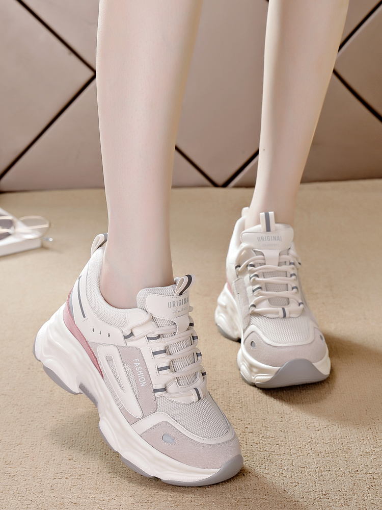 内增高女鞋运动鞋舒适软底