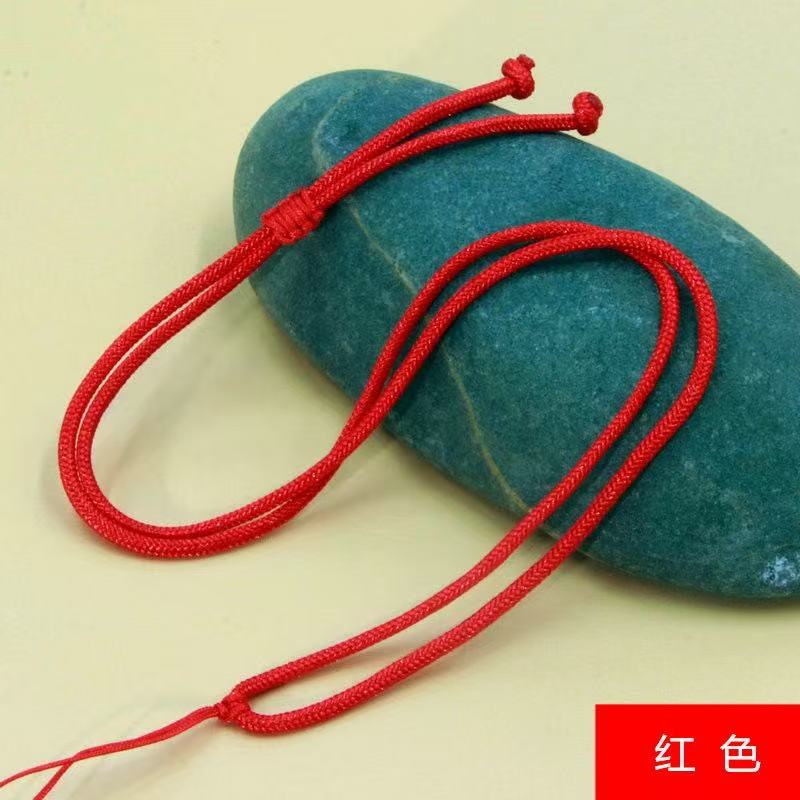 平结编织可调玉坠挂绳