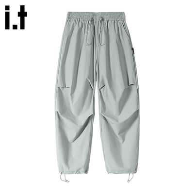 itizzue美式潮牌休闲裤男伞兵裤