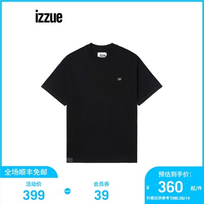 izzue多色短袖T恤潮流质感