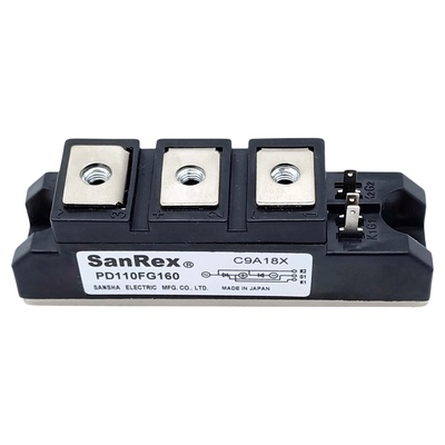 SanRex三社可控硅PD110F-160 PD70F-120 PD55FG160 全新模块