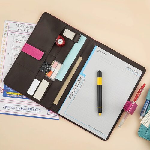 日本Raymay藤井system note定页手帐日计划周计划月计划可换本芯封套