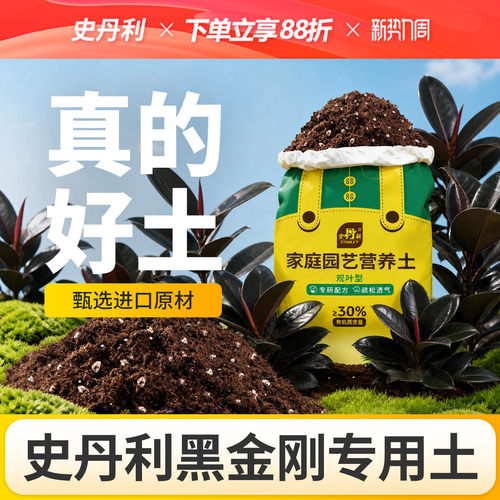 史丹利观叶植物营养土