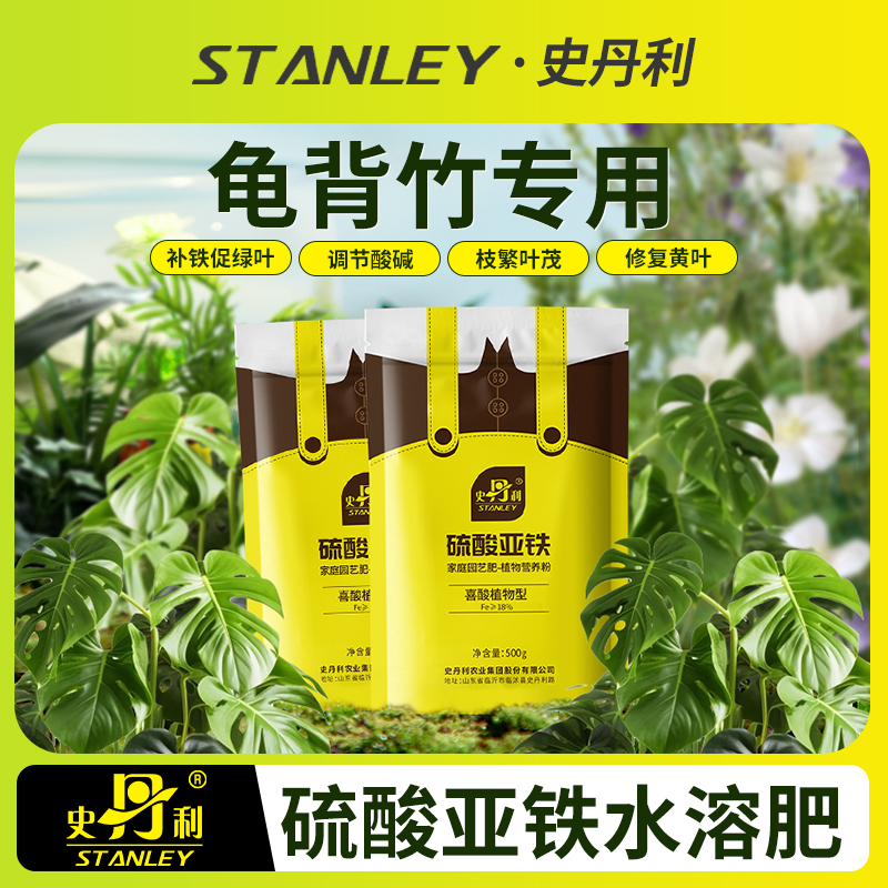 补铁促绿叶  调节酸碱度 叶片鲜绿有光泽