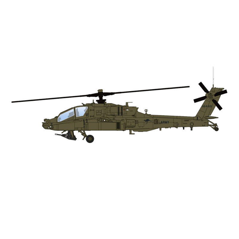 HobbyMaster AH-64E澳大利亚空军战斗机模型仿真合金成品航模摆件图片