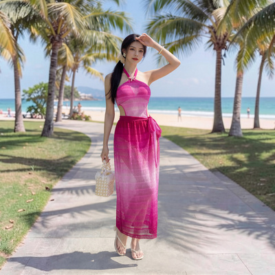 奇海26228新款时尚性感泳衣女连体泳装特惠温泉休闲运动显瘦轻奢