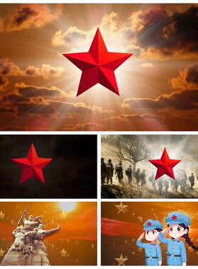 革命新一代  儿童舞蹈 红星闪闪红星歌少儿六一晚会LED大屏幕视频