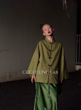 【喜一兮】匠人 新中式中国风衬衫女早秋复古老钱风上衣5DC-J8133