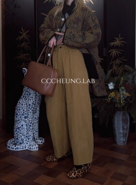 【喜一兮】气质显瘦保暖百搭时尚休闲裤子 6DA-X8315