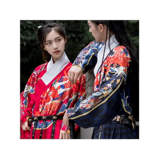 追忆云裳原创现货飞鱼服曳撒莽服 贴里明制汉服锦衣卫男女款古装