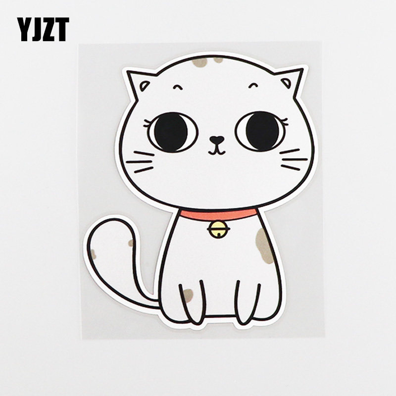 个性汽车创意车身贴纸卡通猫咪划痕遮挡装饰贴 cs0392