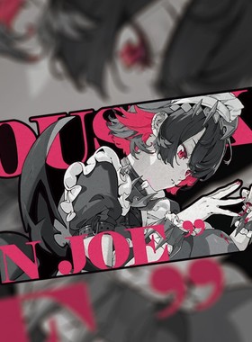 tutu绝区零究极鲨鱼妹艾莲动漫汽车摩托油箱盖划痕遮挡贴纸C14